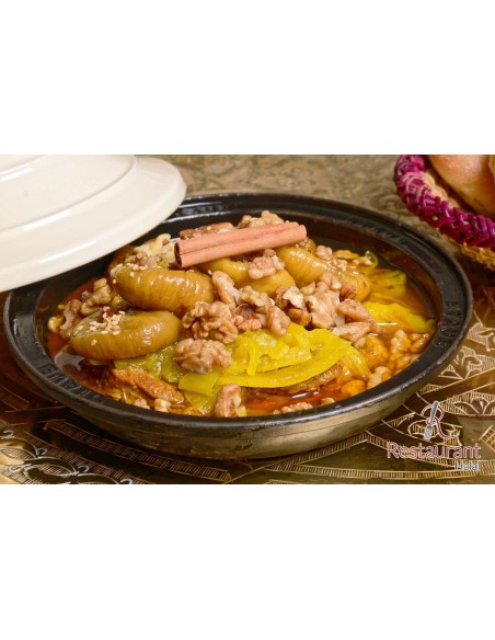 Tajine d'Agneau Figues et Noix