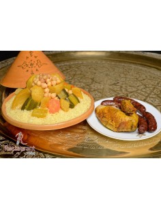 Couscous Poulet fermier Merguez