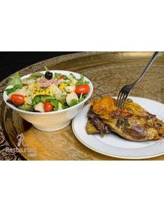 Méchoui d'agneau rôti