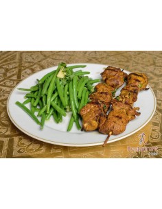 Brochettes d'agneau grillées